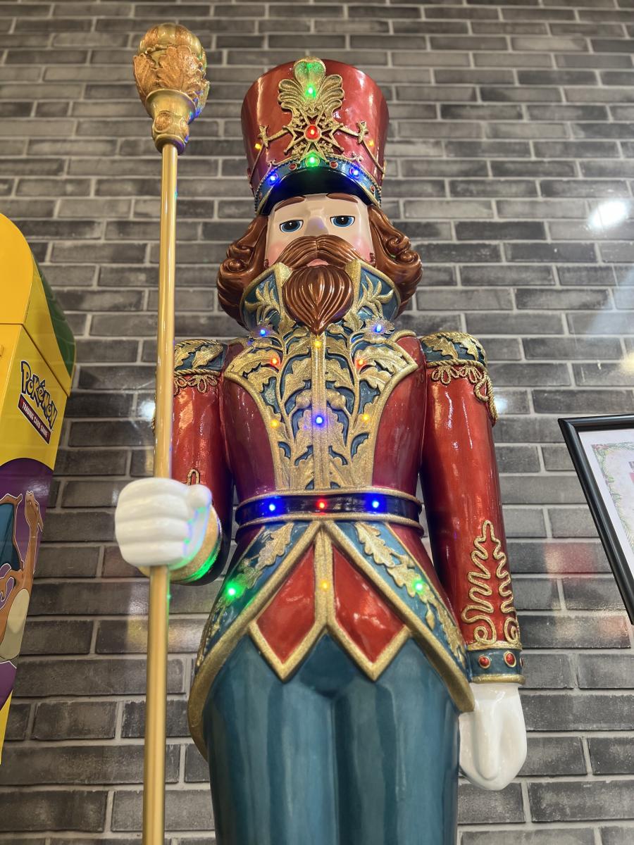 Large figure of a nutcracker