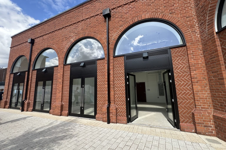 Outside of a building