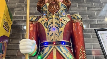 Large figure of a nutcracker