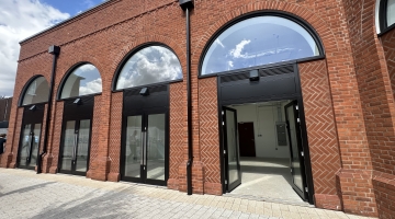 Outside of a building